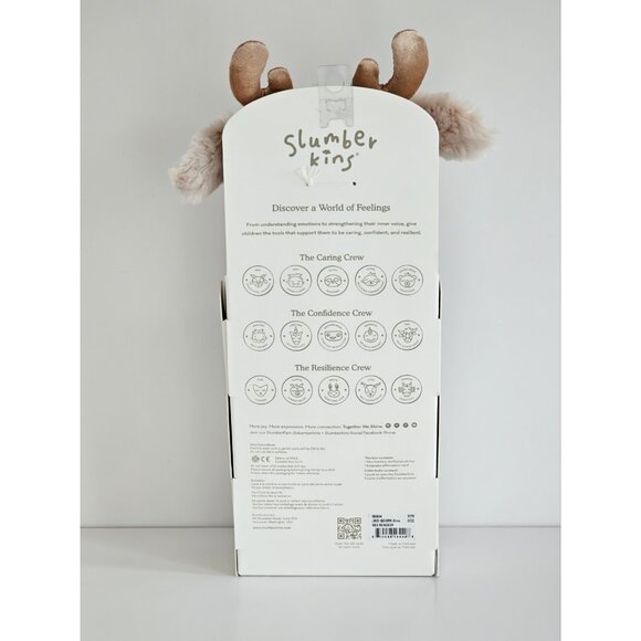 Slumberkins Ibex Reindeer The Caring Crew - New In Box - Picture 3 of 7